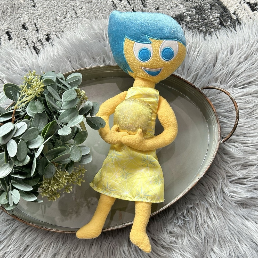 Disney Pixar Inside Out Emotions Movie Joy Happiness 16 inch with Memory Ball
